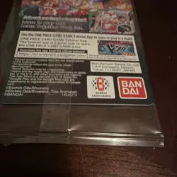 Bandai One Piece Card Game Monkey.D.Luffy US Voyage Promo Holo - Image 3