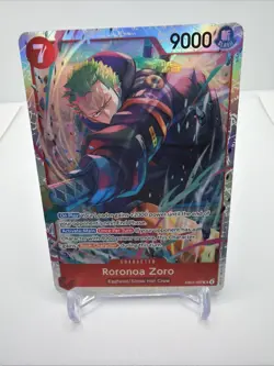 SHIPS TODAY One Piece Roronoa Zoro EB04-007 SR Adventure On Kami's Island OP-15 - Image 1
