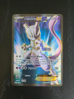 Mewtwo EX 157/162 XY Breakthrough Pokemon card TCG - Image 1