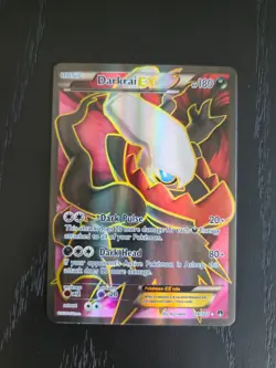 Darkrai EX 118/122 XY Breakpoint Pokemon card TCG - Image 1