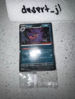 Pokemon Gengar Promo Card GameStop 050/088 Holo English TCG SEALED - Image 2