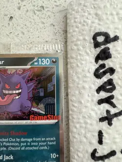 Pokemon Gengar Promo Card GameStop 050/088 Holo English TCG SEALED - Image 5
