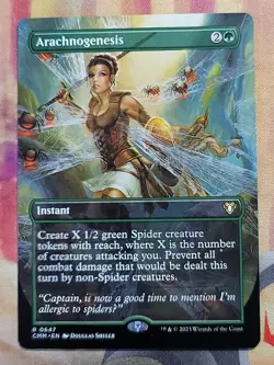 Arachnogenesis (Borderless) MTG Commander Masters (CMM) (NM) - Image 1