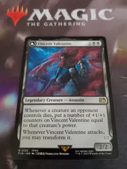 Mtg. Vincent Valentine. Final Fantasy. Pack Fresh - Image 1