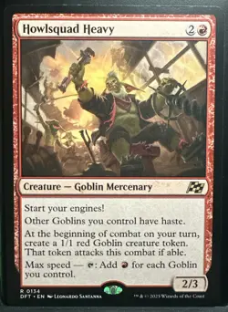 MTG Magic : Howlsquad Heavy - Creature DFT 0134 - non-foil - Rare / PACK FRESH - Image 1