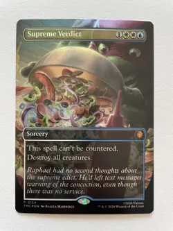MTG Supreme Verdict BORDERLESS FOIL 0134 TMC - Image 1