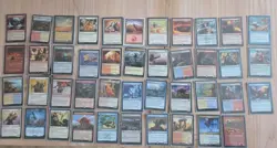 Magic The Gathering Lot Of 43 In Sleeves - Image 1
