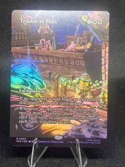 Trouble in Pairs (Borderless) Teenage Mutant Ninja Turtles Source Material Foil - Image 1