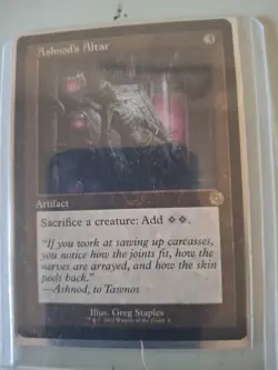 MTG Ashnod's Altar the Brothers' War Retro Frame Artifact - Image 1
