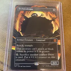 Technodrome (Borderless) Teenage Mutant Ninja Turtles Regular Mythic TMNT 222 - Image 2