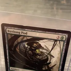 Magic: The Gathering Birthing Pod Rare Green Artifact New Phyrexia Regular - Image 3