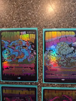 MTG MAGIC THE GATHERING SECRET LAIR HYDRA HEADS FOIL SET - Image 2