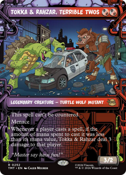 Tokka & Rahzar, Terrible Twos (REGULAR) x1 - MTG TMT #252 - Image 1