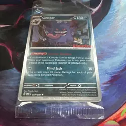 Pokemon TCG Gengar GameStop Stamped Promo 050/088 - Image 2