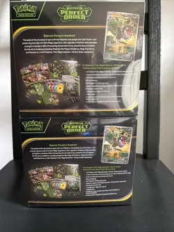 Mega Evolution Perfect Order Pokemon Center Elite Trainer Box ETB X2 - Image 2