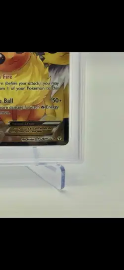 2016 POKEMON XY GENERATIONS RADIANT COLLECTION RC28 FULL ART/FLAREON EX - Image 5
