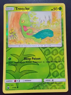 Treecko 7/168 Sm-Celestial Storm Reverse Holo pokemon - Image 1