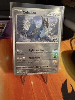 Cobalion - 066/086 - Masterball Holo - Black Bolt - Pokemon Card - NM/M - Image 1
