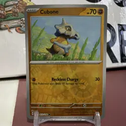 The Pokemon Company Cubone Sv07: Stellar Crown Common Reverse Holo 072/142 Engl… - Image 1