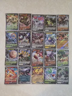 Lot Of 20 Assorted Pokemon Ultra Rares V/Ex - Image 1