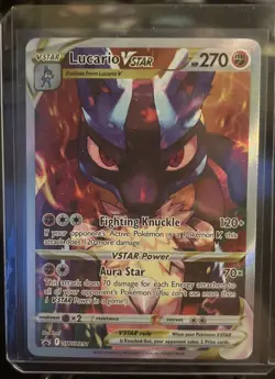 Lucario VSTAR SWSH291 Holo Promo Sword & Shield Promo Pokemon Near Mint - Image 1