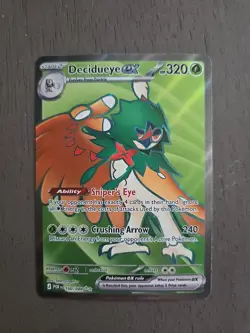 Decidueye Ex 100/088 Perfect Order Ultra Rare NM Pokemon English - Image 1