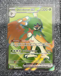 Pokemon TCG: Decidueye Ex 100/088 Me03 Perfect Order NM - Full Art - Image 1