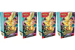 4x Pokemon TCG Mega Evolution Ascended Heroes Booster Bundle PRESALE CONFIRMED - Image 1