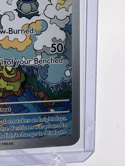 Pokemon Surging Sparks Castform Sunny Form 195/191 Illustration Rare - Image 4