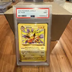 POKEMON 1999 JUNGLE JOLTRON #20 NON HOLO PSA MINT 9 - Image 1