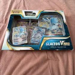 Pokemon TCG Glaceon VSTAR Special Collection Box Fusion Strike SEALED - Image 1