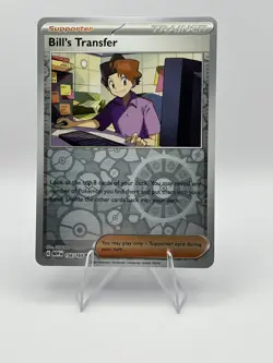 Pokemon TCG - Bill's Transfer - Uncommon SV: Scarlet & Violet 151 156/165 NM - Image 1