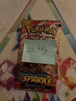 HEAVY! 22.48g Surging Sparks Pokemon TCG Booster Pack - Image 2