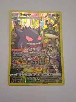 Pokemon Gengar TCG Full Art Trainer Gallery TG06/TG30 Lost Origin - Image 1