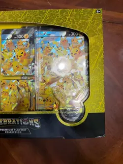 Pokemon Celebrations 25th Anniversary Pikachu V-union Premium Playmat Collection - Image 4