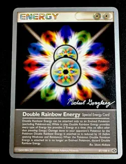 Double Rainbow Energy 87/106 LP Pokemon 2005 World Championship Deck Condition - Image 1