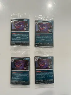 Pokemon Gengar 50/88 EB GAMES Stamped Promo X4 - Image 1