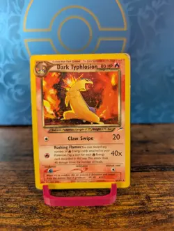 Pokemon TCG Dark Typhlosion 10/105 - Neo Destiny - Holo Rare - Image 1