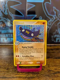 Pokemon TCG Whiscash 28/107- Deoxys Stamped- Holo - Image 1