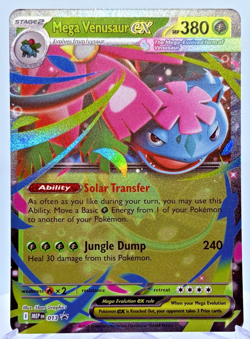 Pokemon TCG - Mega Venusaur ex - MEP 013 - Black Star Promo - NEAR MINT - Image 1