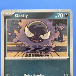 Gastly 123/217 Cosmos Holo Promo Pokemon Ascended Heroes NM - Image 2