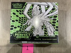 Pokemon TCG Perfect Order - Pokemon Center Elite Trainer Box ETB SEALED - Image 1
