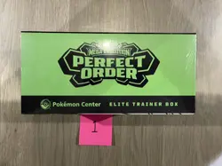 Pokemon TCG Perfect Order - Pokemon Center Elite Trainer Box ETB SEALED - Image 3