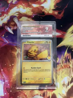 Pokemon Day 2026 Pikachu 051/162 30th Anniversary Stamped Promo ACE 9 - Image 1