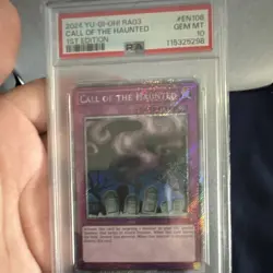 Konami Yu-Gi-Oh! Call of the Haunted RA03-EN108 PSA 10 1st Ed 2024 POP 12 - Image 1