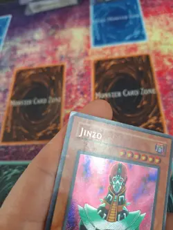 Yugioh Jinzo BPT-011 Secret Rare Unlimited Moderately Played - Image 3