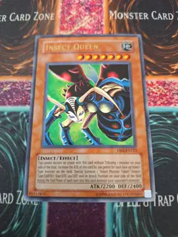Yugioh Insect Queen DB2-EN123 Ultra Rare Unlimited Near Mint - Image 1