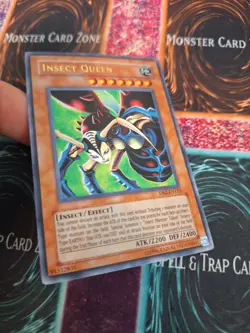 Yugioh Insect Queen DB2-EN123 Ultra Rare Unlimited Near Mint - Image 2