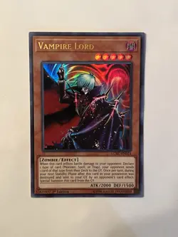Vampire Lord LCKC-EN024 Yu-Gi-Oh Legendary Collection Kaiba-1st Edition 1st... - Image 1