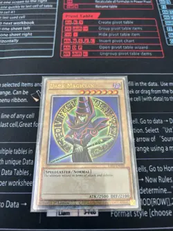 Yu-Gi-Oh Dark Magician Quarter Century Secret Rare RA03-EN080 1st Edition - Image 1